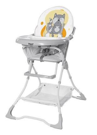 Стульчик для кормления tilly buddy t-633/2 yellow raccoon размер стула 102х60х68 см