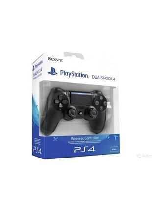 Багатофункціональний джойстик dualshock 4 для sony ps4 v2 чорний bluetooth