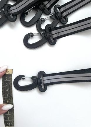 Світловідбивна стрічка на рюкзак, на карабіні, світловідбивний елемент на одяг
