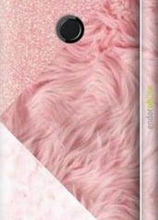 Чохол huawei honor 9 lite рожеві текстури "4343m-1359-8094", надійний захист на телефон
