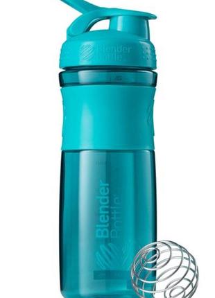 Шейкер спортивний (пляшка) blenderbottle sportmixer flip 28oz/820ml teal