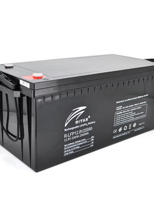 Акумуляторна батарея ritar lifepo4 12.8v 200ah 2560wh