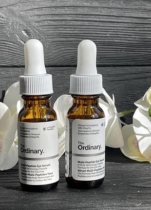 Сыворотка с пептидами вокруг кожи глаз the ordinary multi-peptide eye serum
