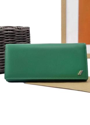 Кошелек на всю купюру женский зелёный арт.c-6266a green saralyn (китай)