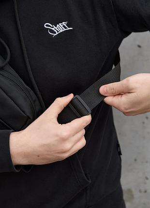 Барсетка base белое лого puma 4