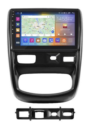 Штатная магнитола lesko для renault duster i 2010-2015 экран 9" 2/32gb carplay 4g wi-fi gps prime