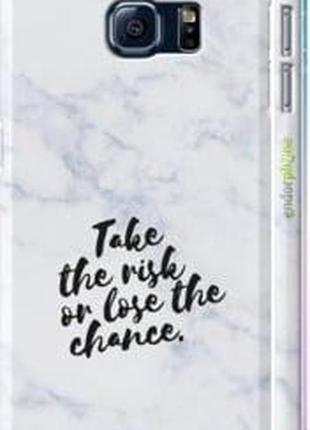 Чохол samsung s6 edge edge g925f ризикнути або втратити шанс "4866m-83-8094", надійний захист на телефон