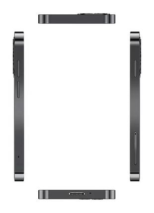 Маленький мобільний смартфон сенсорний soyes xs 15 блакитний2 фото