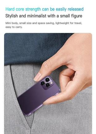 Маленький мобільний смартфон сенсорний soyes xs 15 блакитний5 фото