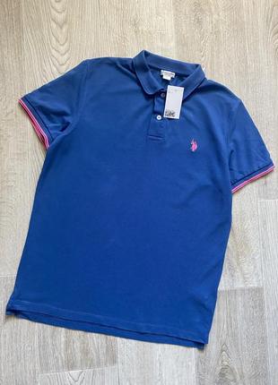 Us polo assn брендовое поло, футболка, поло