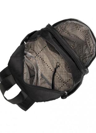 Міцний жіночий рюкзак поліестер чорний арт.5504 black gudika (54)