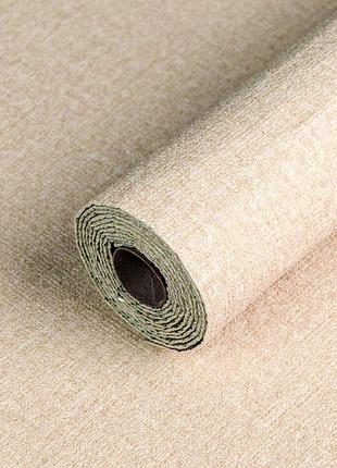 Обои самоклеющиеся 2800х500х1,5мм бежевый меланж ym-02 sw-00002062