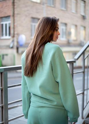 Свитшот "bunny" фисташковый 7