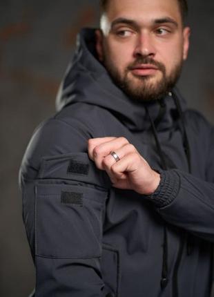 Куртка softshell "intruder" сіра 7