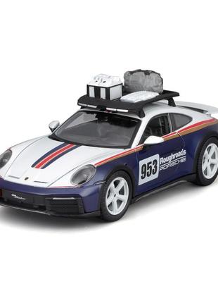 Автомодель - porsche 911 dakar (1:24)