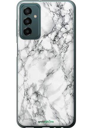 Чехол на samsung galaxy m23 m236b мрамор белый "4480u-2632-8094", надежная защита на телефон