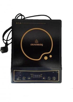 Плита индукционная crownberg cb/1323 2000 вт salemarket