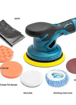 Уценка! полировальная машинка беспроводная yk49 / машинка для полировки автомобилей (плохая упаковка 2052)
