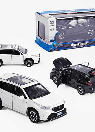 Машинка 53600 (48) "авто експерт", 2 кольори, металопластик, 1:32, звук, світло, інерція, відчиняються двері,