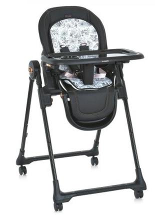 Стульчик для кормления  el camino 1037-b crystal black gold