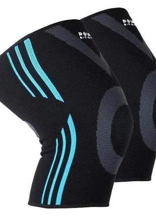 Наколінники power system ps-6021 knee support evo black/blue (пара) xl