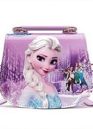 Дитяча лакова сумочка для дівчинки з ельзою frozen