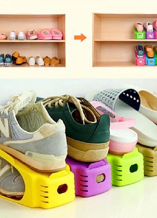 Підставка для взуття double shoe стійки