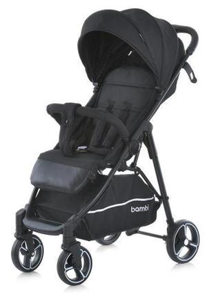 Коляска детская m 4249-2 black matt