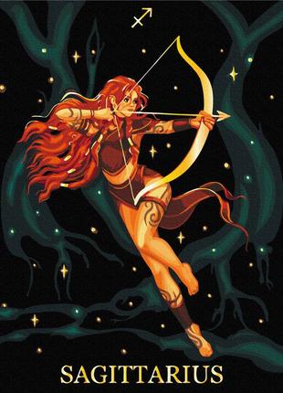 Картина за номерами стрілець © соломія ковальчук 40x50 см