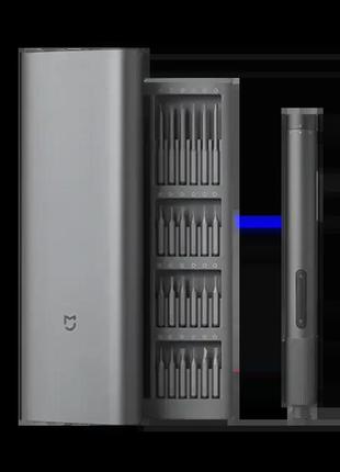 Електровикрутка xiaomi mijia electric screwdriver 24 в 1 (mjddlsd003qw, dzn4021cn)