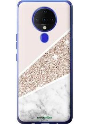 Чохол на tecno spark 6 ke7 пастельний мармур "4342u-2418-8094", надійний захист на телефон