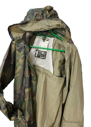 Плащ от дождя на змейке и кнопках 2xl (52-54) камуфляж (польша)