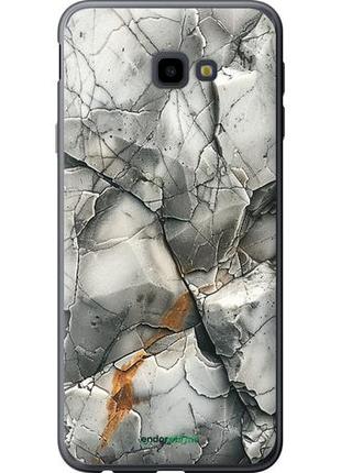 Чохол на samsung galaxy j4 plus 2018 сірий мармур "6041u-1594-8094", надійний захист для мобільних телефонів