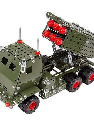 Металевий конструктор himars технок 730 деталей