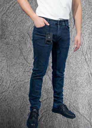 Джинси чоловічі willmen прямі, 33, темно-синій