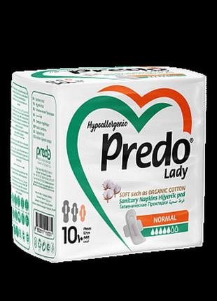 Гигиенические прокладки dr.clinic с крылышками predo lady normal 5,10 шт