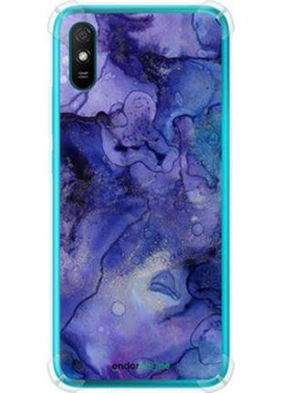 Чехол на xiaomi redmi 9a мрамор 7 "4802sp-2034-8094", надежная защита на телефон
