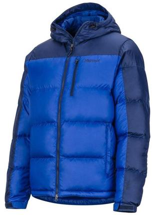 Пуховик marmot guides down hoody jacket (розмір xlarge, колір dark cerulean/arctic navy)