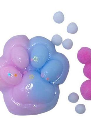 Лапки-антистрес омбре, мікс, 1 штука, 6,5 см