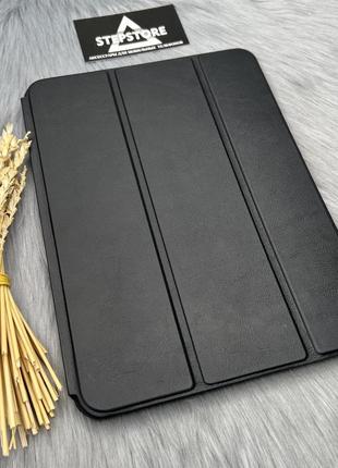 Книжка smart case для apple ipad pro 2/3 11 2020 кожаный противоударный с микрофиброй лого чёрный смарт кейс
