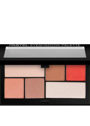 Палетка теней для век pastel so in love eyeshadow palette 6 оттенков. 201