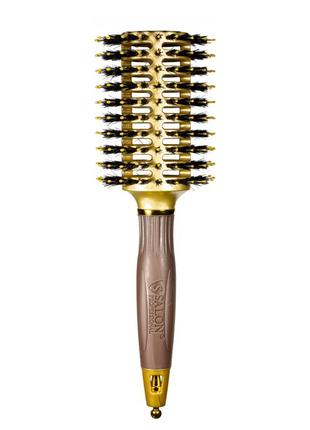 Щітка брашинг для волосся керамічна salon professional ceramic 96007 thii