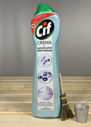 Крем для чистки cif кухня ванна, 500 мл.