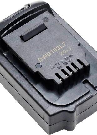 Акумуляторна батарея exxact parts 18 в 2,0 ач dcb180 dcb204 (також підходить для 20 в 2,0 ач) для акумуляторних електродрилів dewa