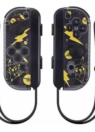 Геймпад hori d-pad controller для nintendo switch комплект 2 шт pokemon: (nsw-297u)black gold joycon joy con