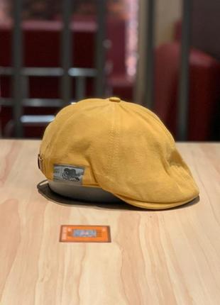 Мужская кепка хулиганка желтая размер 56-60
