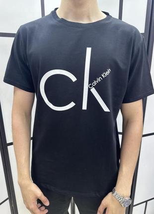 Мужская футболка calvin klein / кельвин кляйн мужская футболка майка