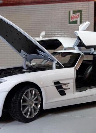 Іграшкова машинка металева mercedes-benz sls amg7 фото