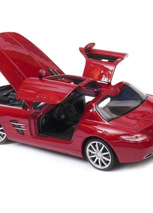 Іграшкова машинка металева mercedes-benz sls amg5 фото