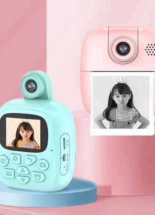 Детский фотоаппарат моментальной печати фото (a19) salemarket